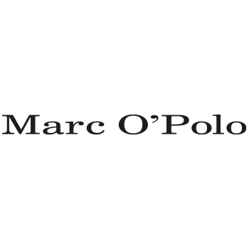 Marc O'Polo Logo in schwarzer, serifenbetonter Schrift auf transparentem Hintergrund